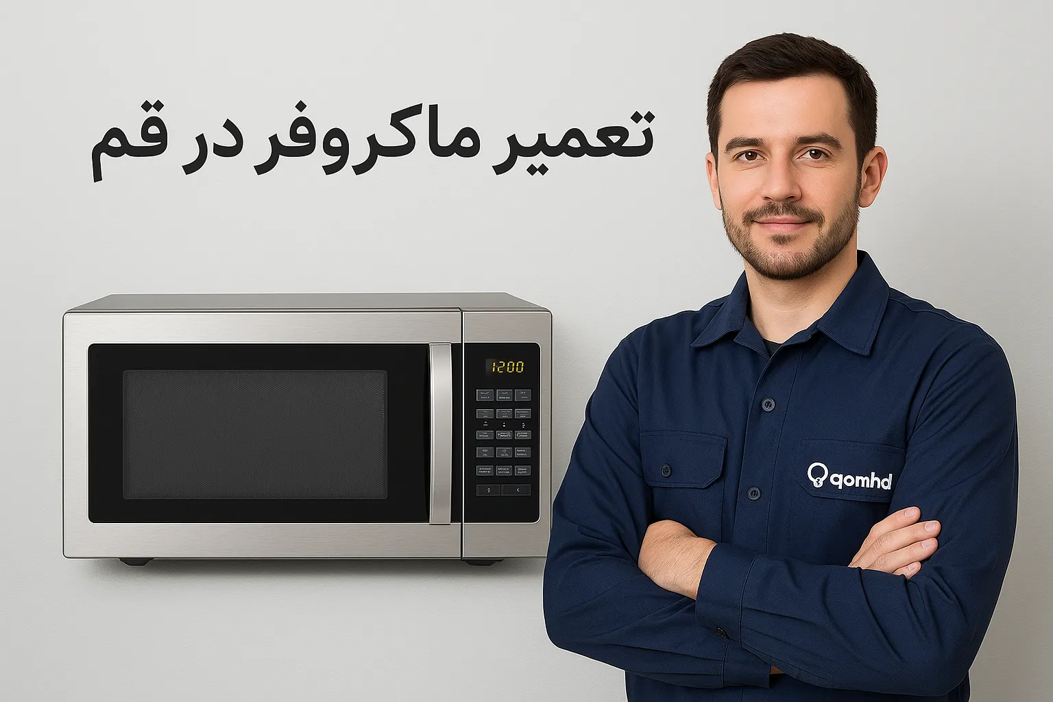 تعمیر ماکروفر در قم | اعزام تعمیرکار فوری و مجرب در محل