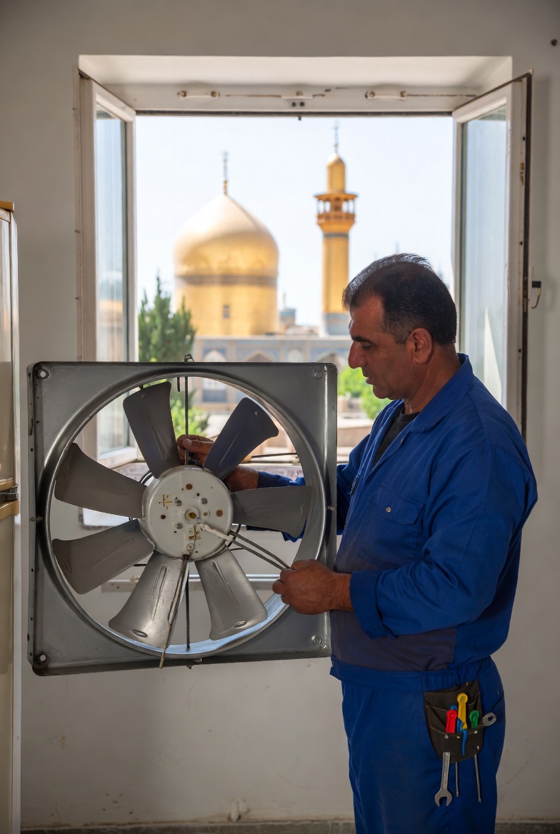 علت کار نکردن فن یخچال و روش تعمیر آن