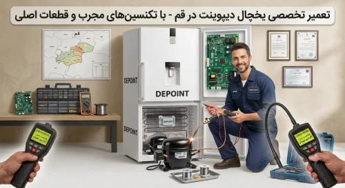 تعمیر یخچال دیپوینت در قم