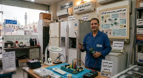 تعمیر ریموت کولر گازی اسنوا تعمیر ریموت کولر گازی اسنوا