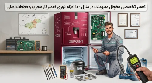 تعمیرکار یخچال دیپوینت در قم