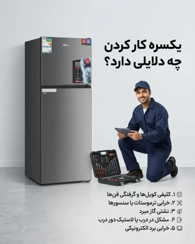 یکسره کار کردن کمپرسور چه دلایلی دارد؟ یکسره کار کردن کمپرسور چه دلایلی دارد؟