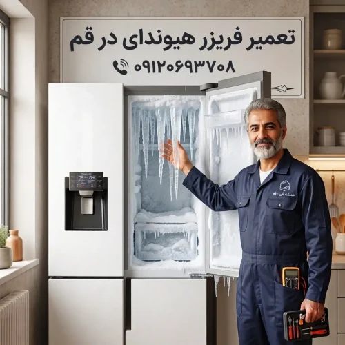 تعمیر فریزر هیوندای در قم | تعمیر 24 ساعته