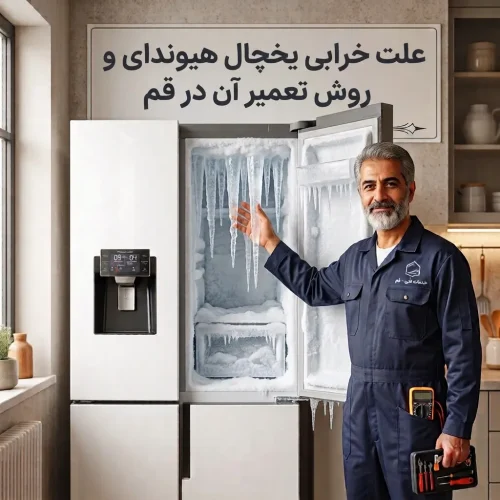 علت خرابی یخچال هیوندای و روش تعمیر آن در قم