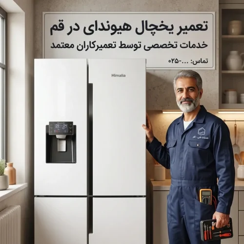 تعمیر یخچال هیوندای در قم | تعمیرکار مجرب و تضمینی